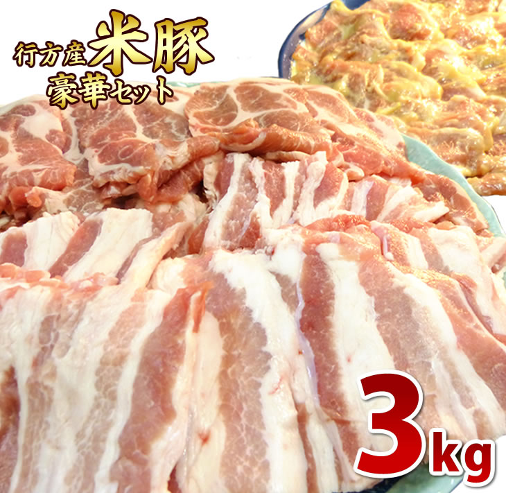 CT-12 【行方産米豚】 豪華セット 3kg